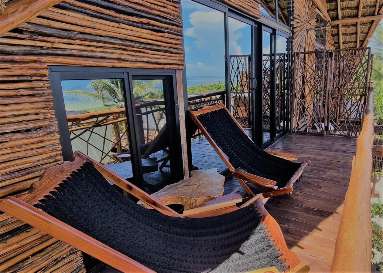 Casa Hayhu Hotell Mahahual Eksteriør bilde