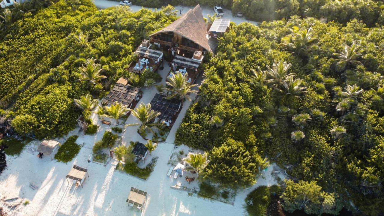 Casa Hayhu Hotell Mahahual Eksteriør bilde